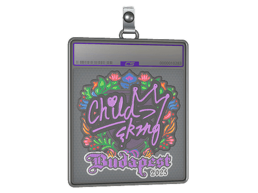 Sticker Slab | ChildKing (Embroidered) | Budapest 2025