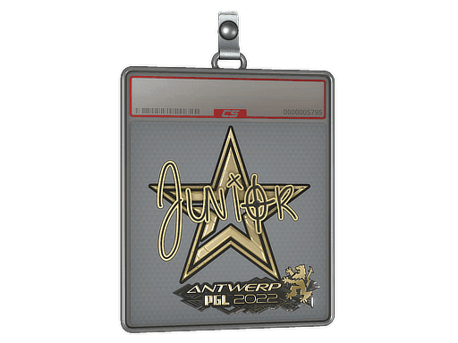 Sticker Slab | junior (Gold) | Antwerp 2022