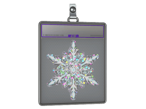 Sticker Slab | Snowfall (Glitter)