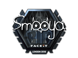 Sticker | smooya (Foil) | London 2018