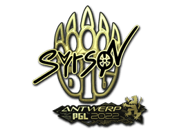 Sticker | syrsoN (Gold) | Antwerp 2022