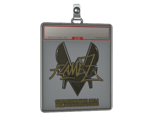 Sticker Slab | FlameZ (Gold) | Copenhagen 2024