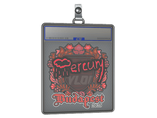 Sticker Slab | Mercury | Budapest 2025