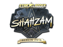 Sticker | ShahZaM (Gold) | Berlin 2019