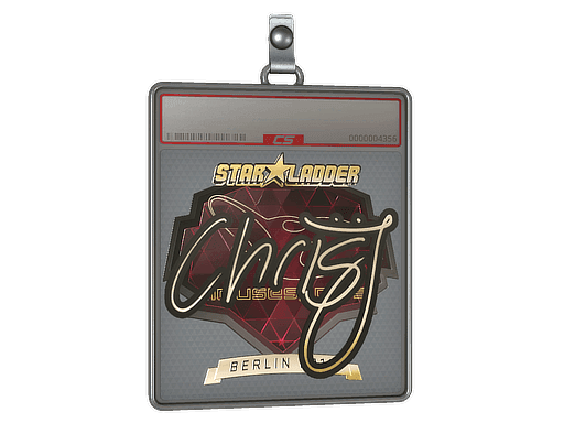 Sticker Slab | chrisJ (Gold) | Berlin 2019