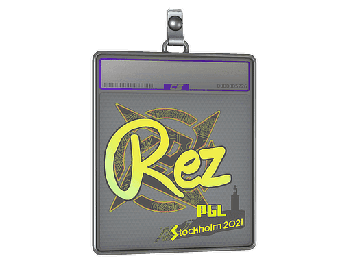 Sticker Slab | REZ (Holo) | Stockholm 2021