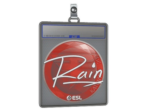 Sticker Slab | rain | Katowice 2019