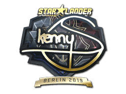 Sticker | kennyS (Gold) | Berlin 2019