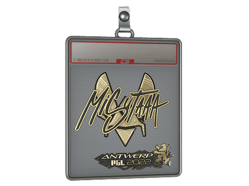 Sticker Slab | misutaaa (Gold) | Antwerp 2022