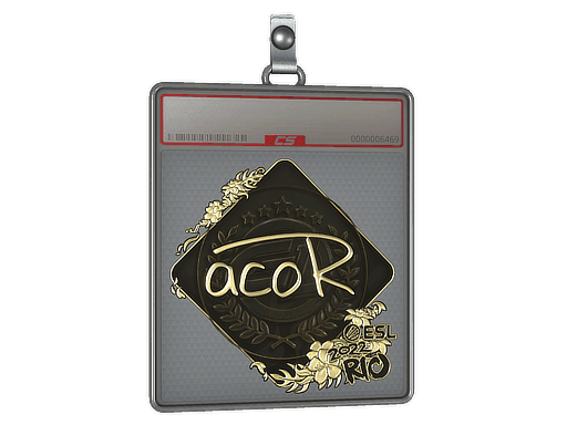 Sticker Slab | acoR (Gold) | Rio 2022