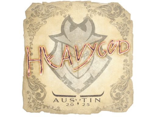 Sticker | Heavygod | Austin 2025