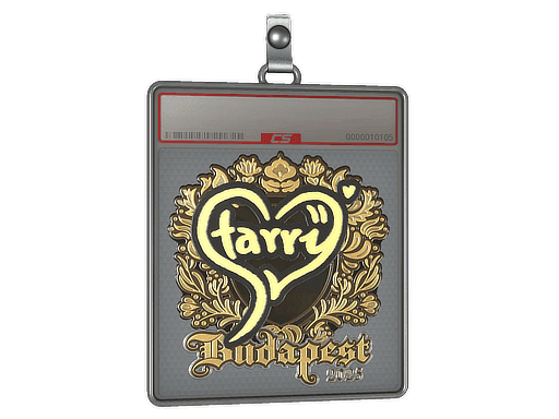 Sticker Slab | Starry (Gold) | Budapest 2025