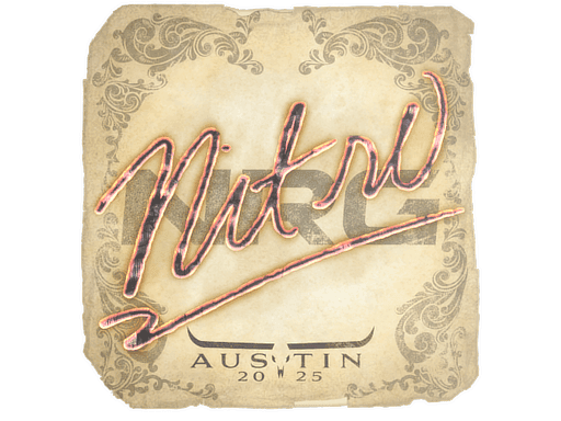 Sticker | nitr0 | Austin 2025