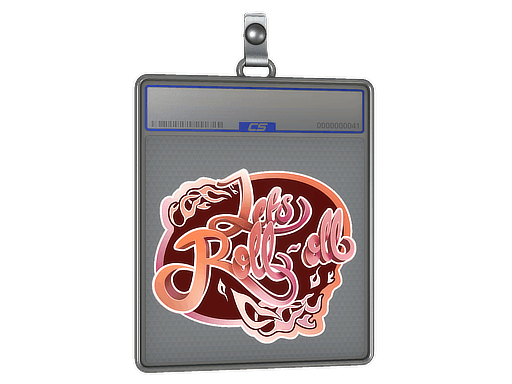 Sticker Slab | Let's Roll-oll