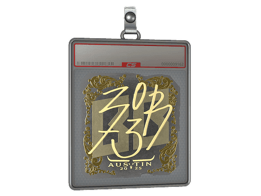 Sticker Slab | zorte (Gold) | Austin 2025