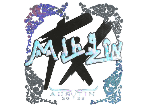 Sticker | mlhzin (Holo) | Austin 2025