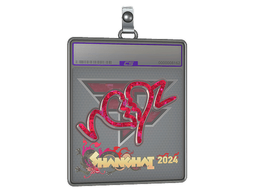 Sticker Slab | ropz (Glitter) | Shanghai 2024