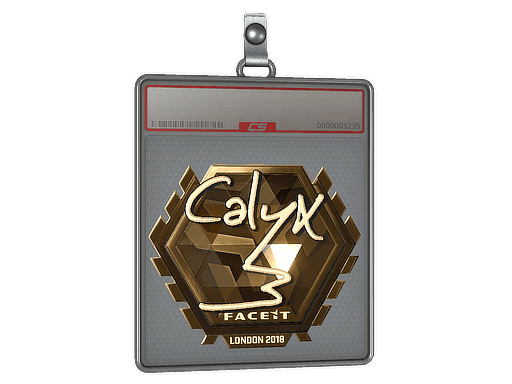 Sticker Slab | Calyx (Gold) | London 2018