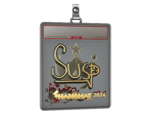 Sticker Slab | susp (Gold) | Shanghai 2024