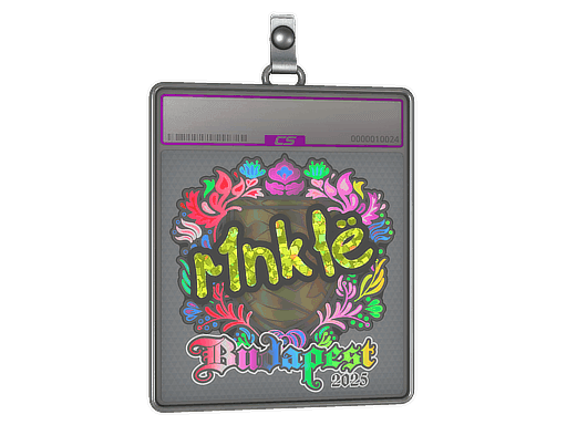 Sticker Slab | r1nkle (Holo) | Budapest 2025