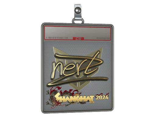 Sticker Slab | NertZ (Gold) | Shanghai 2024