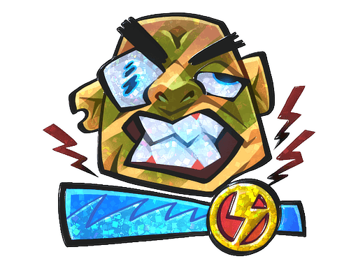 Sticker | Overloaded (Glitter)