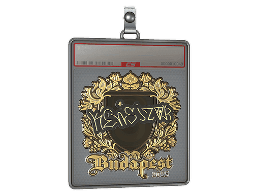 Sticker Slab | kensizor (Gold) | Budapest 2025