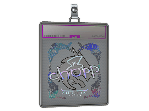 Sticker Slab | chopper (Holo) | Austin 2025