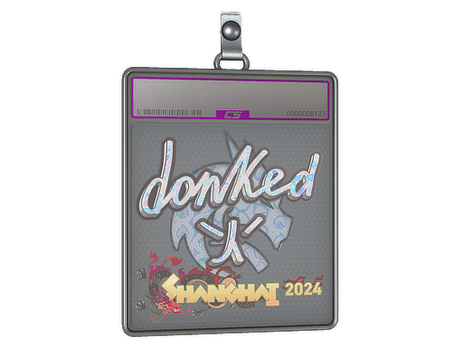 Sticker Slab | donk (Holo) | Shanghai 2024