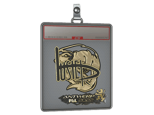 Sticker Slab | buster (Gold) | Antwerp 2022