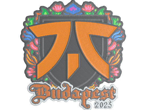 Sticker | fnatic (Embroidered) | Budapest 2025