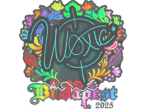 Sticker | woxic (Holo) | Budapest 2025