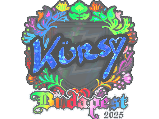 Sticker | Kursy (Holo) | Budapest 2025