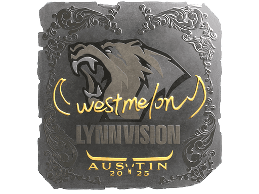Sticker | westmelon (Foil) | Austin 2025
