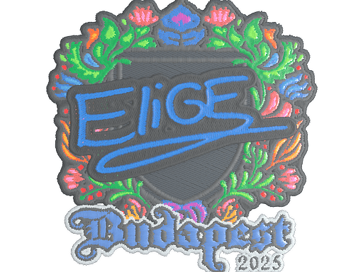 Sticker | EliGE (Embroidered) | Budapest 2025