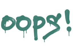 Sealed Graffiti | Oops - Default