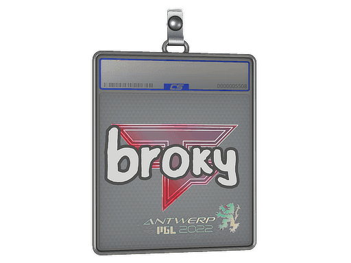 Sticker Slab | broky | Antwerp 2022