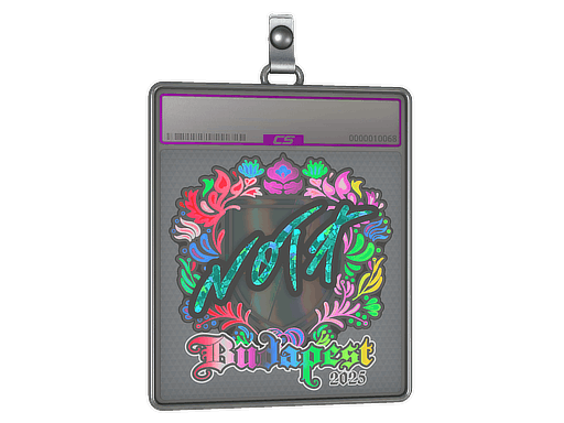 Sticker Slab | nota (Holo) | Budapest 2025
