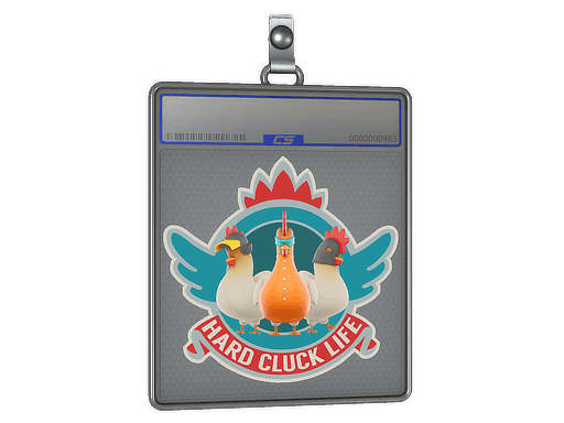 Sticker Slab | Hard Cluck Life