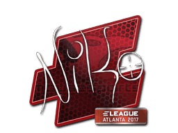 Sticker | NiKo | Atlanta 2017