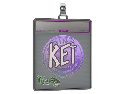 Sticker Slab | KEi (Holo) | Paris 2023