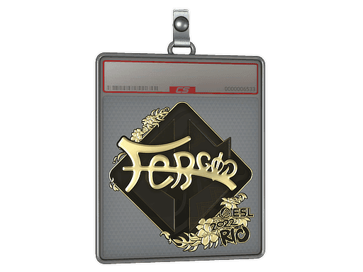 Sticker Slab | fer (Gold) | Rio 2022