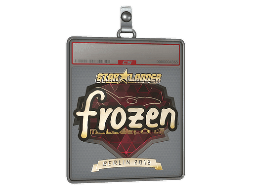 Sticker Slab | frozen (Gold) | Berlin 2019