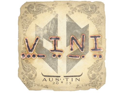Sticker | VINI | Austin 2025