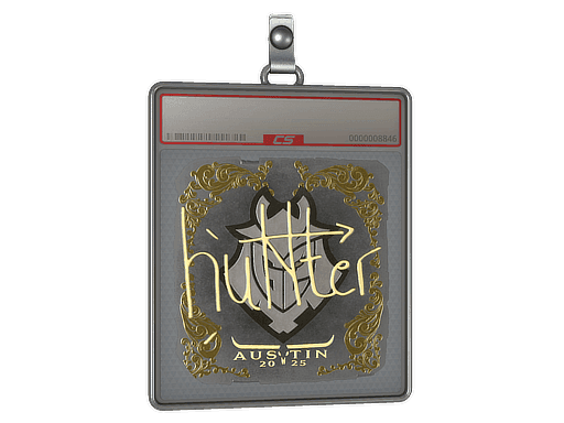 Sticker Slab | huNter- (Gold) | Austin 2025