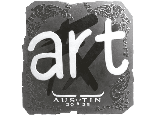 Sticker | arT (Foil) | Austin 2025
