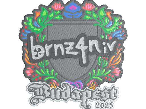 Sticker | brnz4n (Embroidered) | Budapest 2025