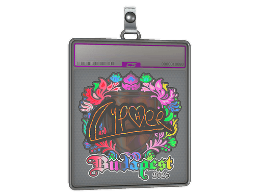 Sticker Slab | Cypher (Holo) | Budapest 2025