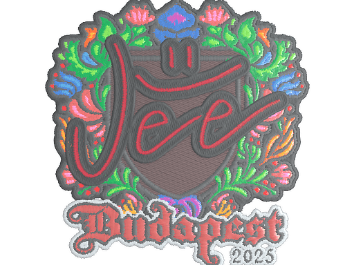 Sticker | Jee (Embroidered) | Budapest 2025