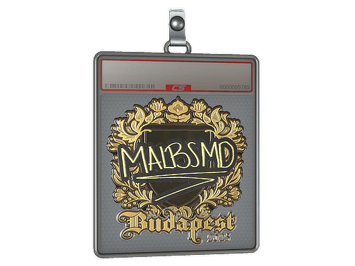 Sticker Slab | malbsMd (Gold) | Budapest 2025